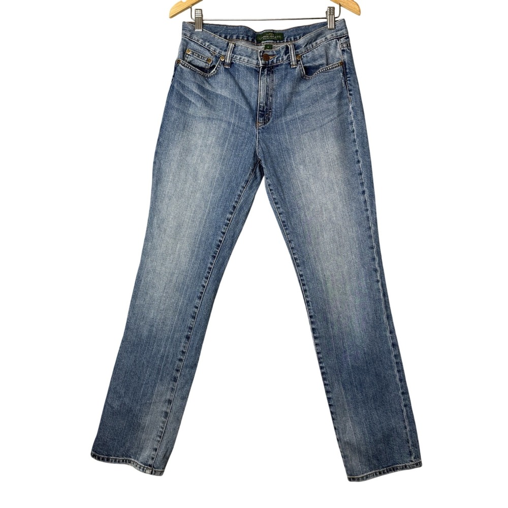 LRL Lauren Ralph Lauren Jeans‎ Womens 8 Medium Wash Comfortable Stretch Denim